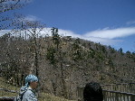 日出ヶ岳山頂方面