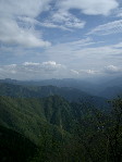 新緑の大峰山系